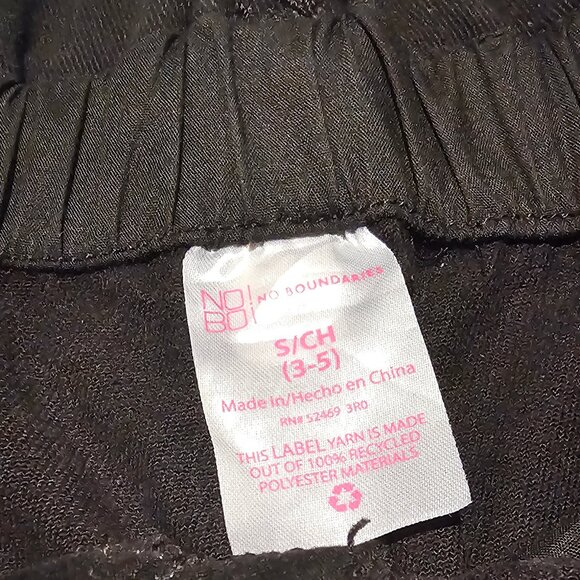 No Boundaries women's black high waist shorts - Picture 4 of 5